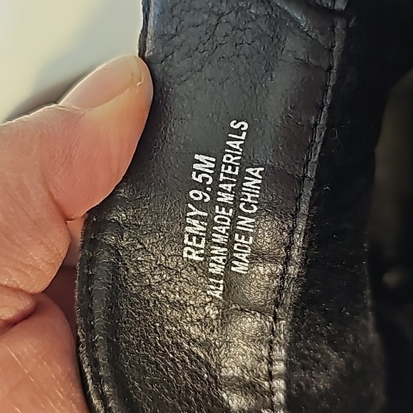 Cushionaire Black Boots Size 9.5 - Picture 4 of 10